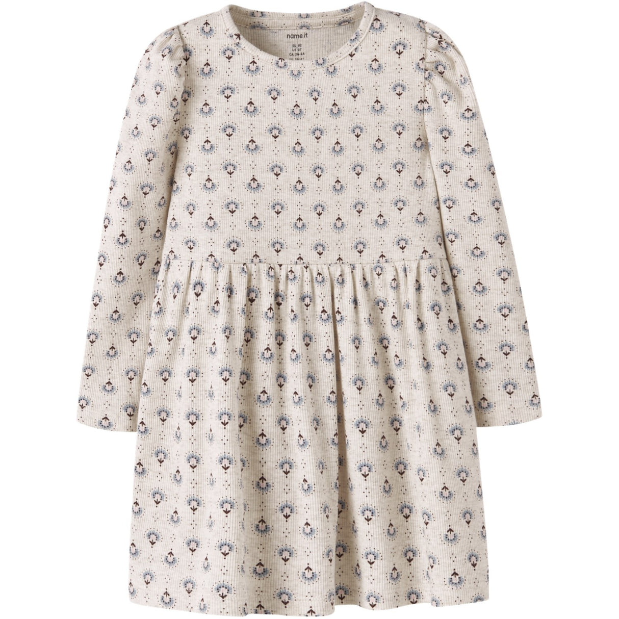 Name It Peyote Melange Nmfonine Ls Dress Bf