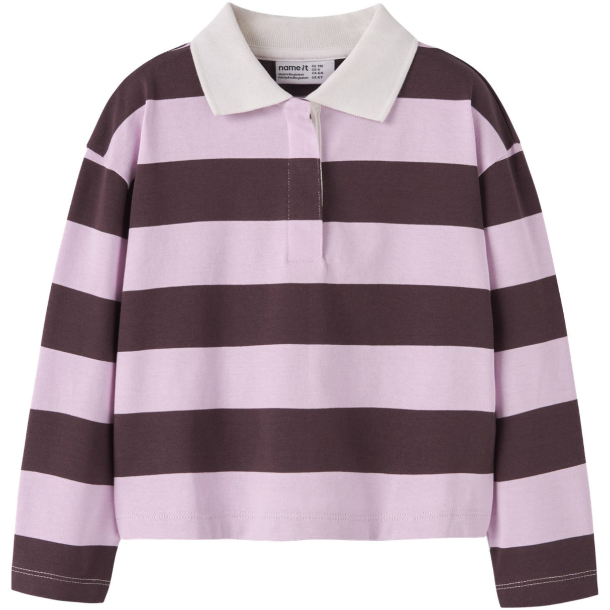 Name It Nosegay Nkfollie Ls Rlx Sh Polo Bf