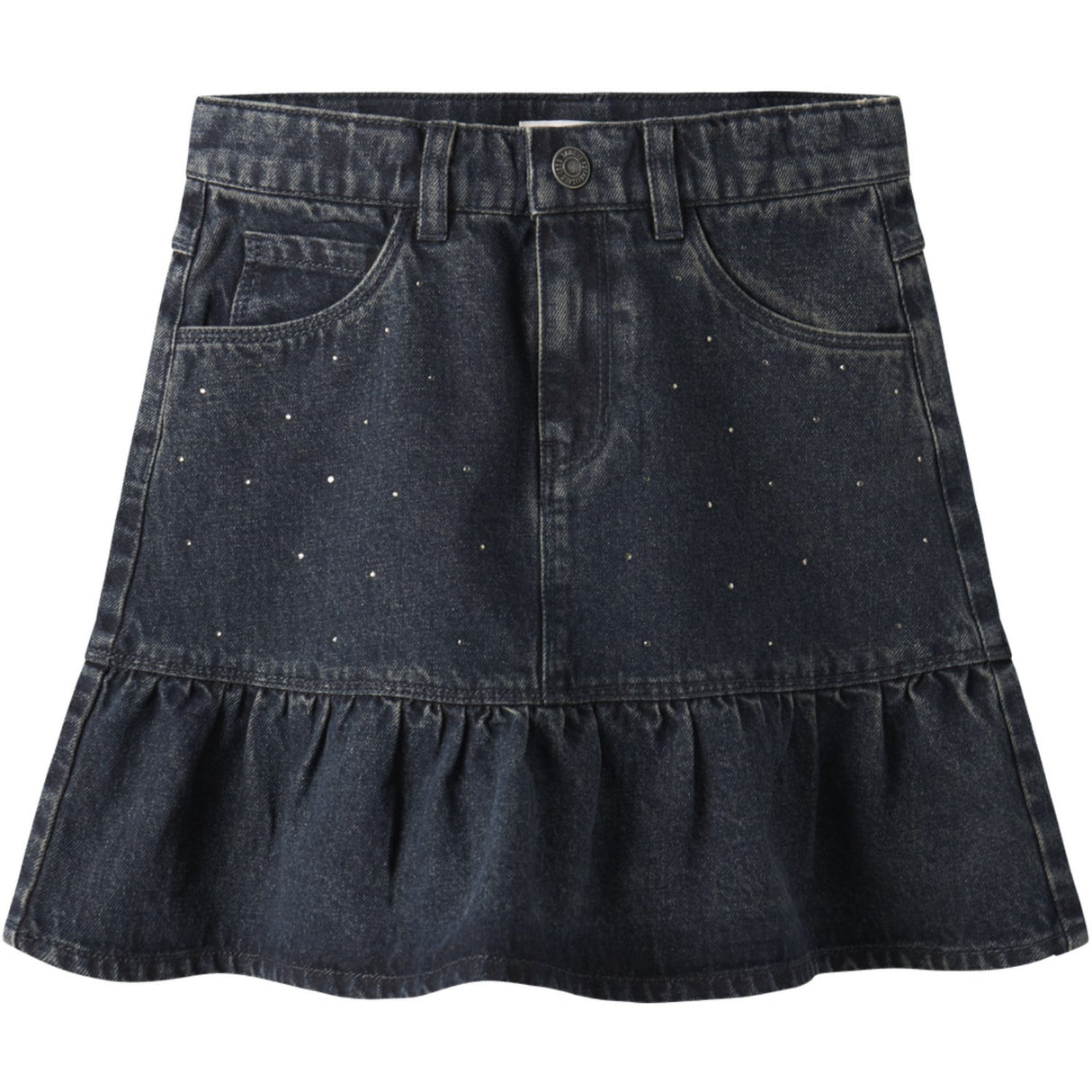 Name It Dark Midnight Denim Nkfthea Rhine Dnm Skirt 2424-Im S