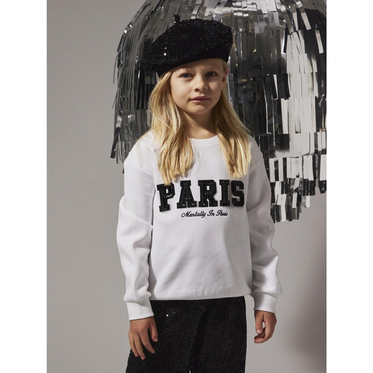 Name It Bright White Nkfretta Ls Nreg Sweat Box Bru