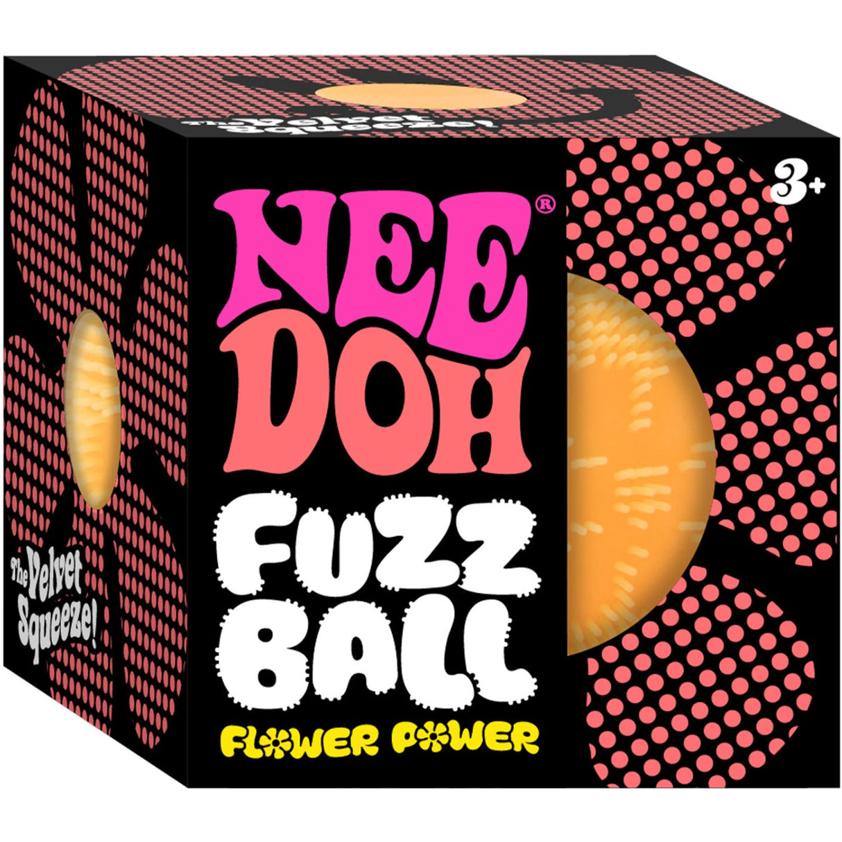 NeeDoh Fuzz Ball Flower Power 5 Asst. CDU