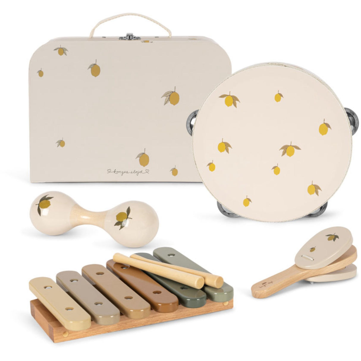 Konges Sløjd Lemon Music Set Lemon Glossy Fsc