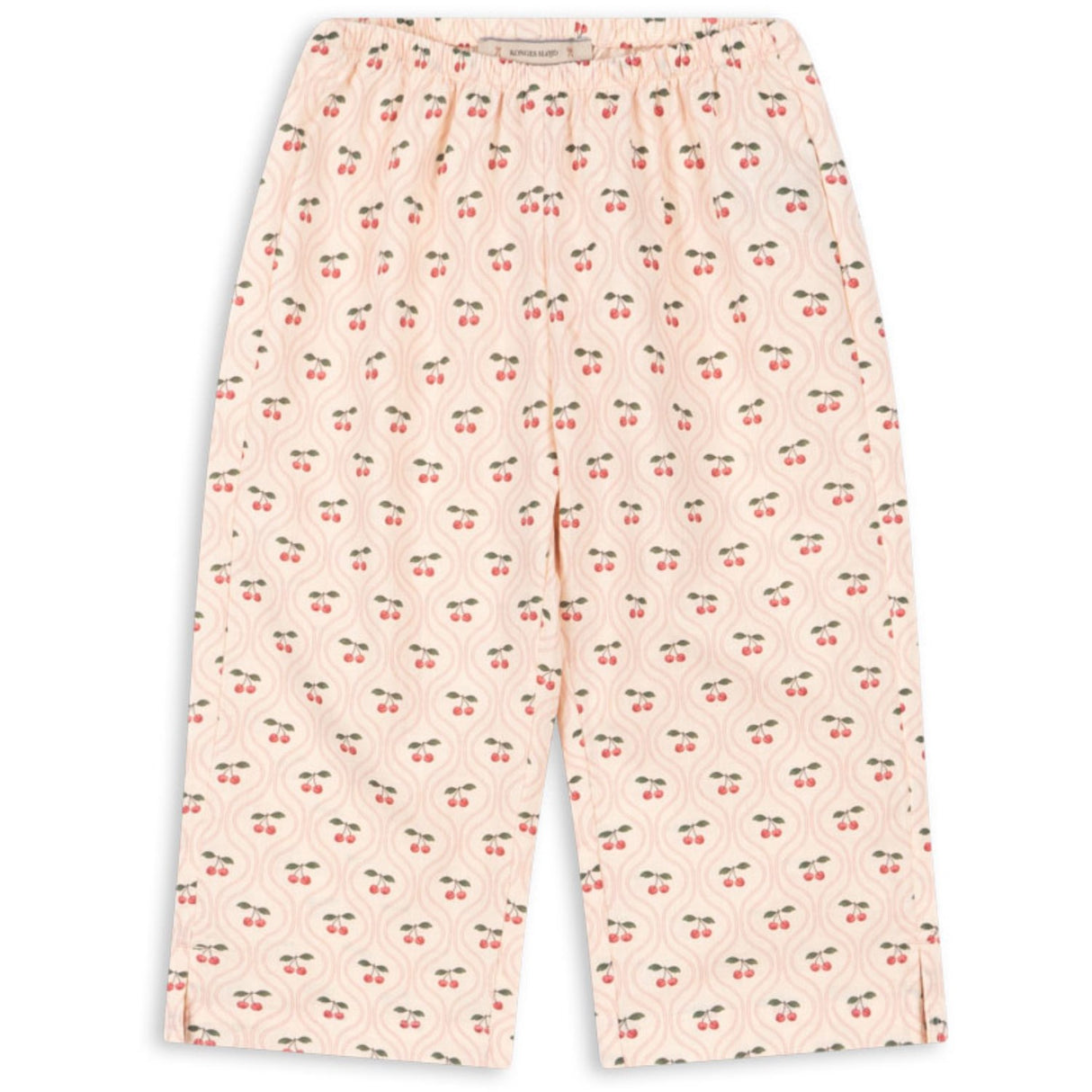 Konges Sløjd Cherry Pink Motif Cianna Pants GOTS