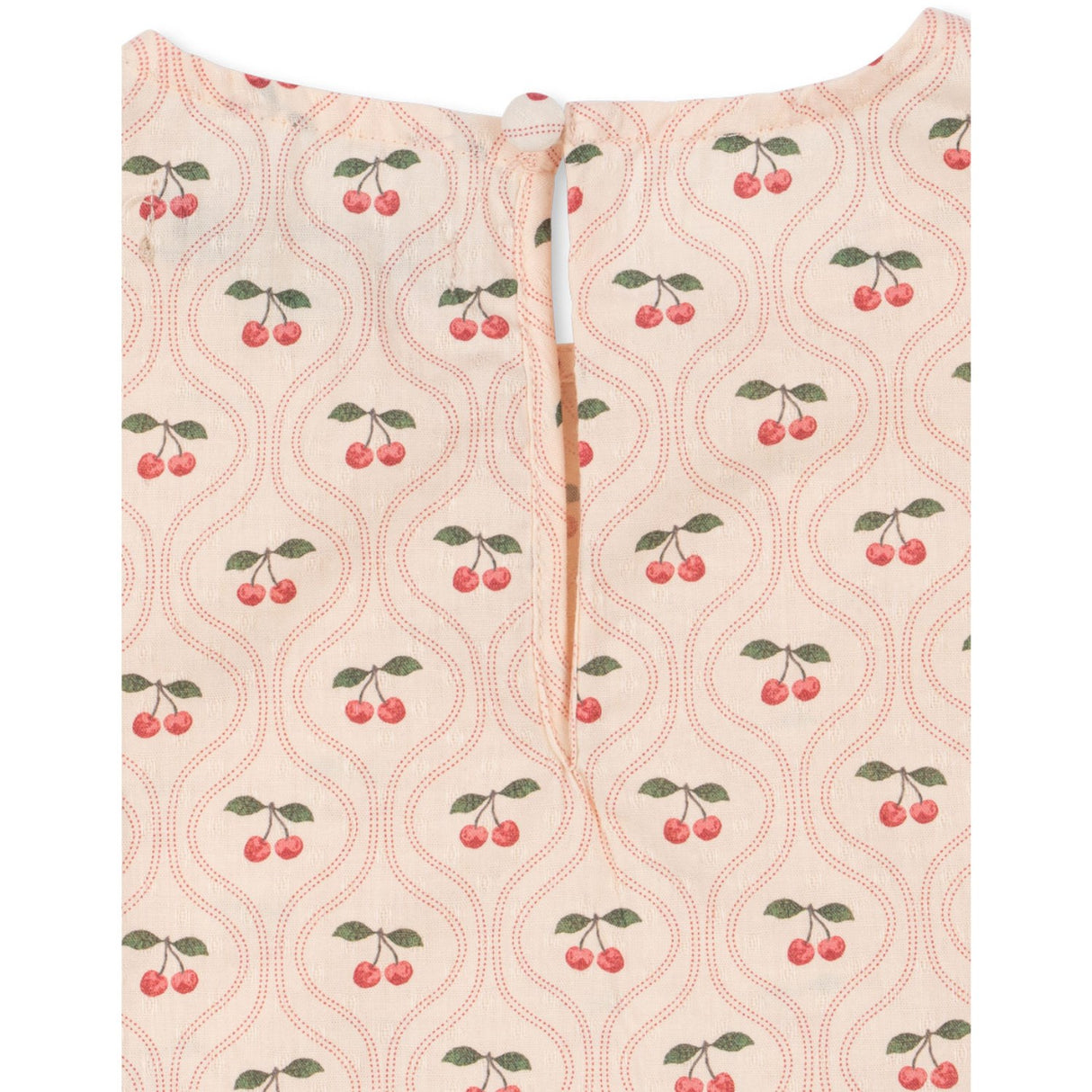 Konges Sløjd Cherry Pink Motif Cianna Blouse GOTS