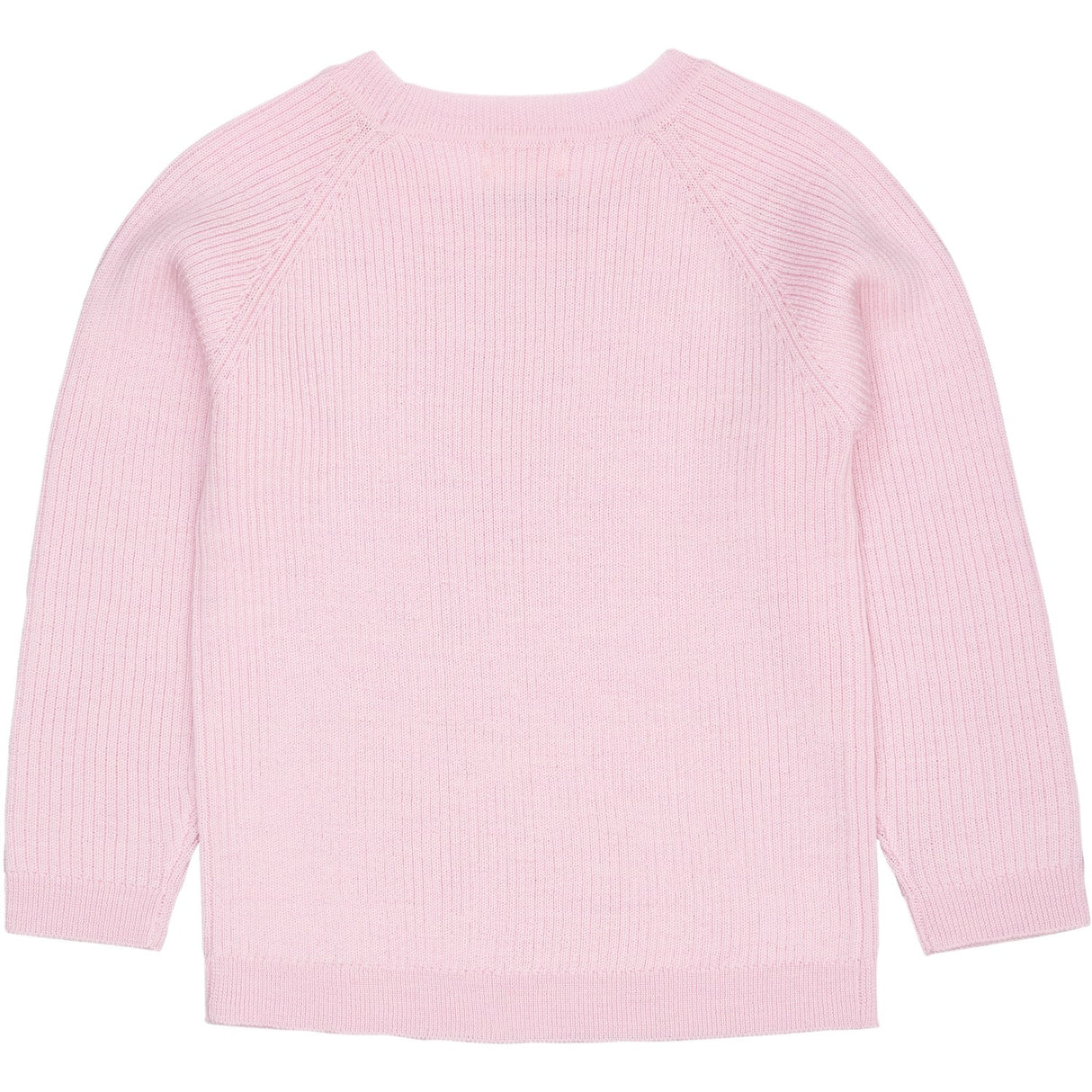 COPENHAGEN COLORS Bubblegum Merino Classic Rib Blouse