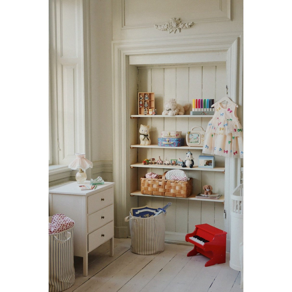Konges Sløjd Sailor Stripe Toy Storage Bags Set
