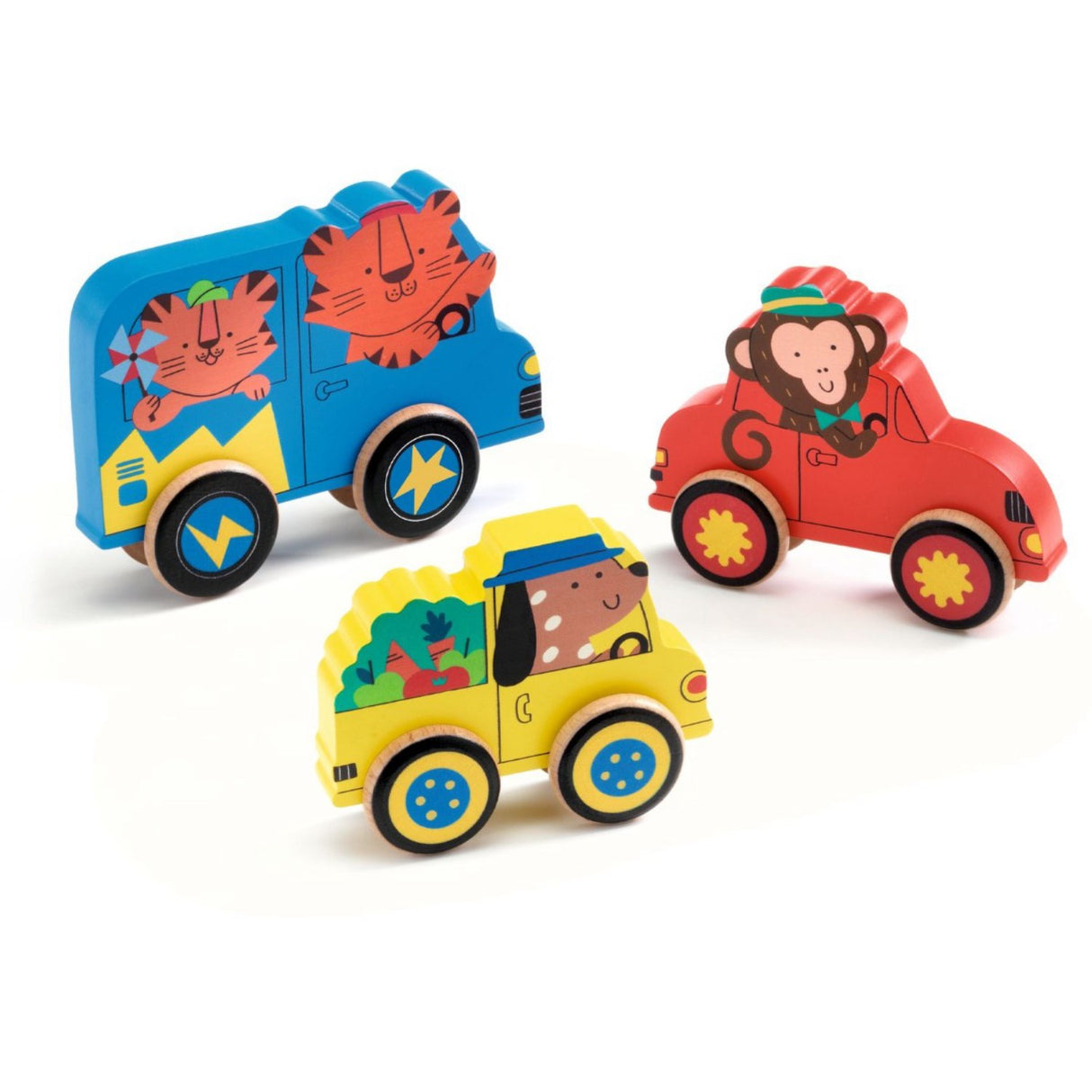 Djeco Puzz & Roll, 차량