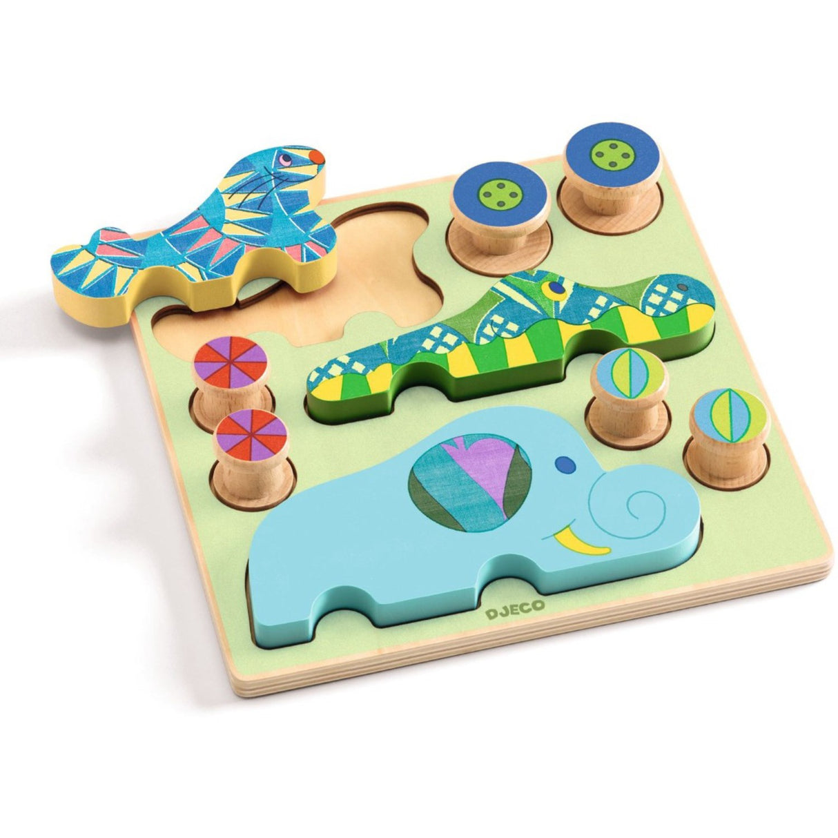 Djeco Puzz & Roll, 애니멀 퍼레이드
