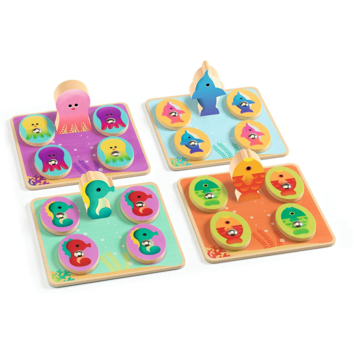 Djeco 나무 견습 게임, Ludo Sea 4 게임