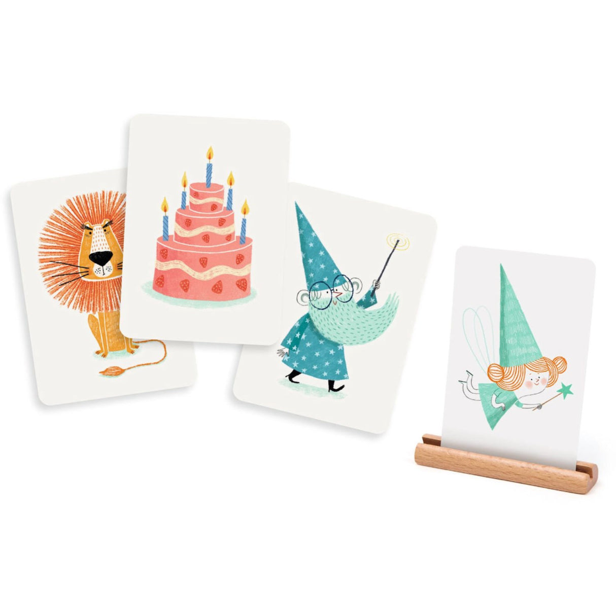 Djeco 카드 게임, 체코-테코이