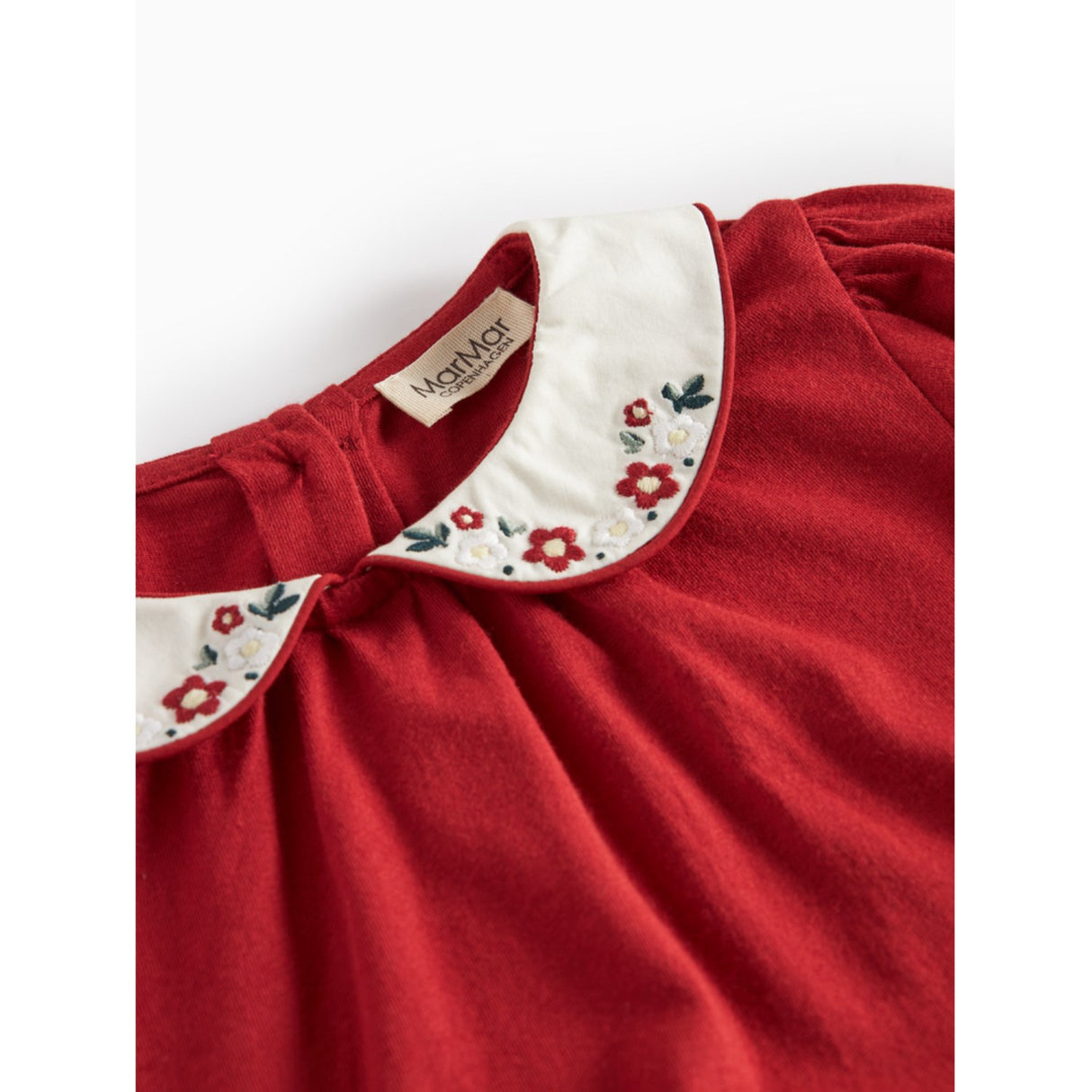 MarMar Modal Fine Hibiscus Red Dielle Dress