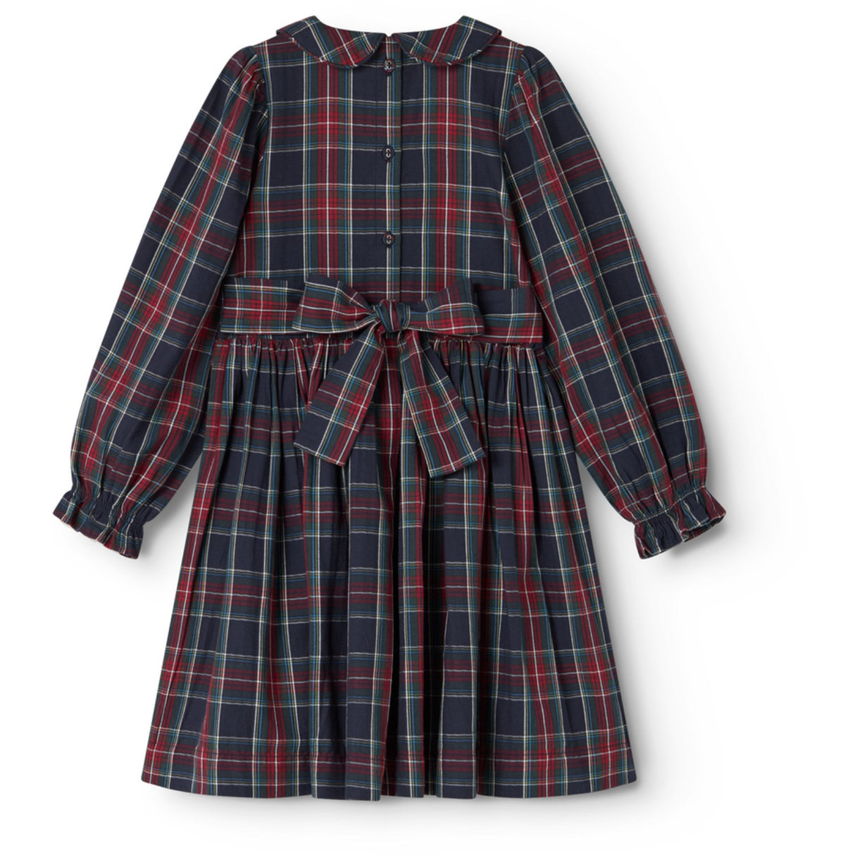 MarMar Check Pilot Navy Check Delice Dress