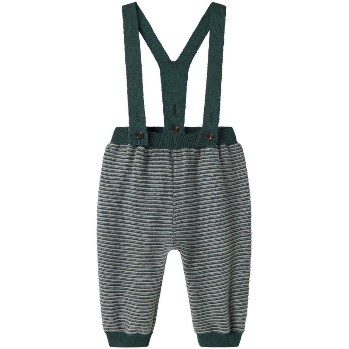 MarMar Cotton Rayon Knit Stripe Dark Leaf Stripe Perrin Pants