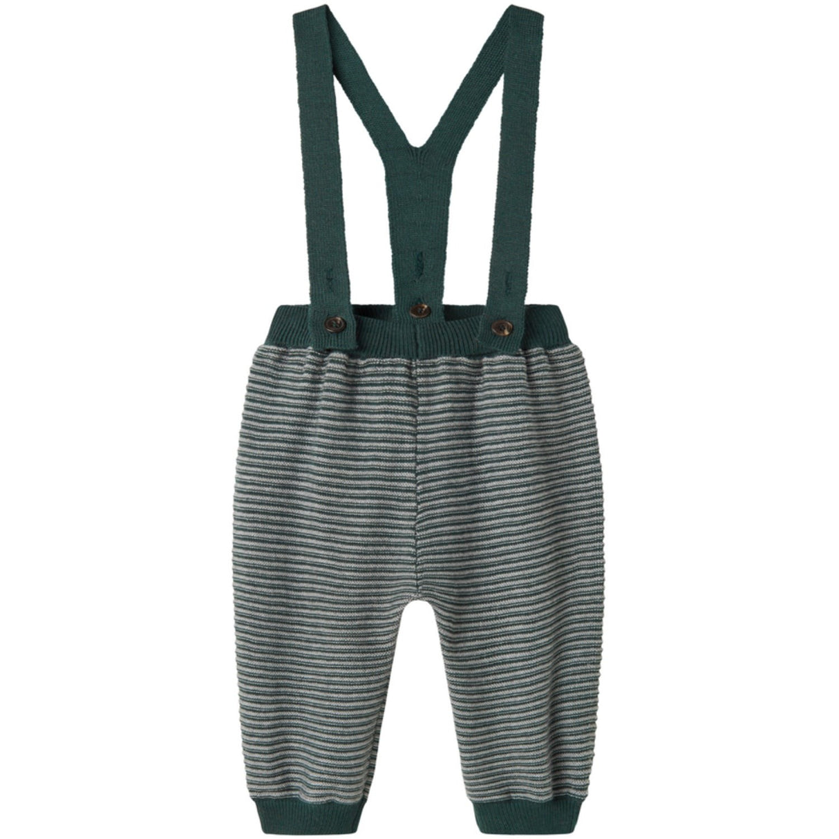 MarMar Cotton Rayon Knit Stripe Dark Leaf Stripe Perrin Pants