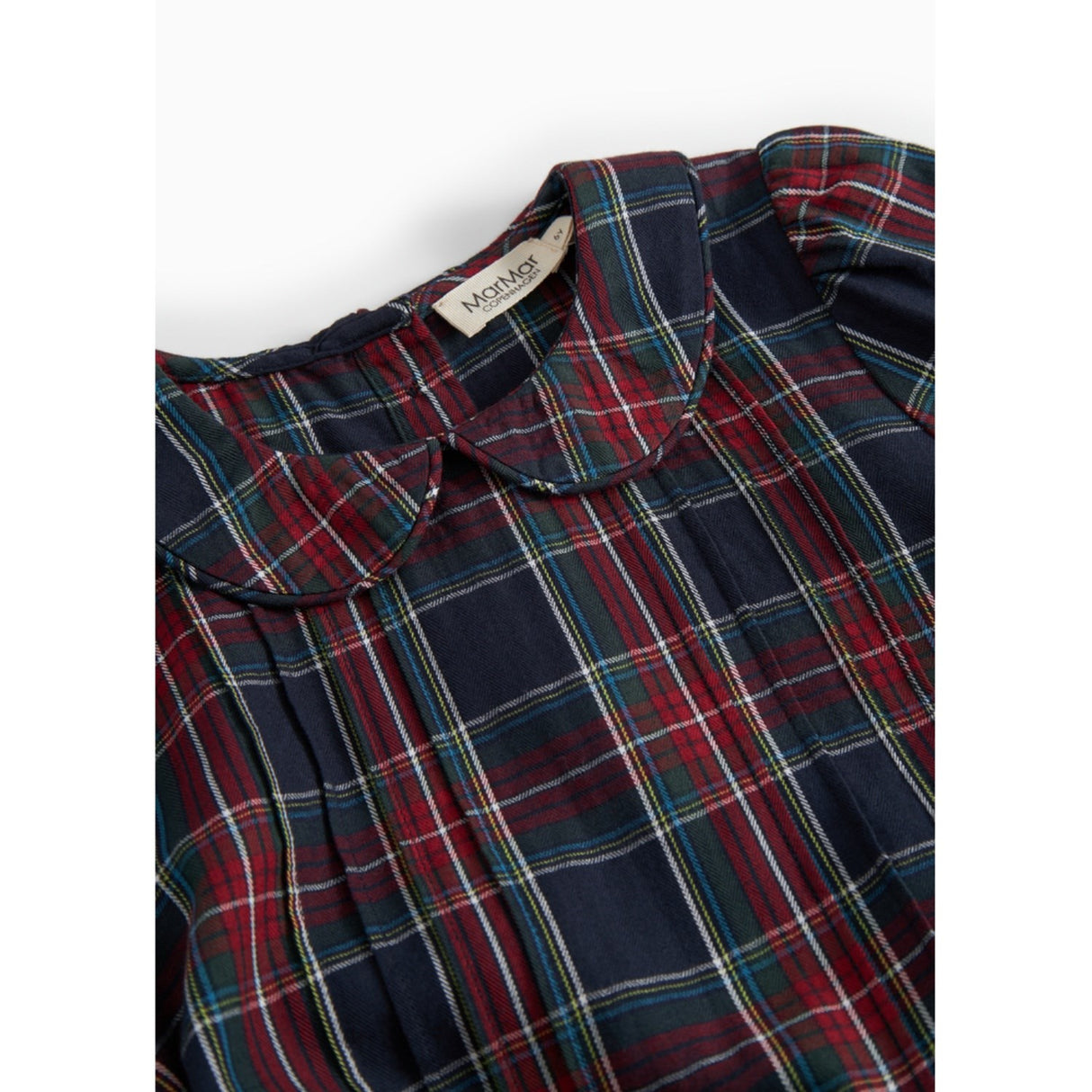 MarMar Check Pilot Navy Check Delice Dress
