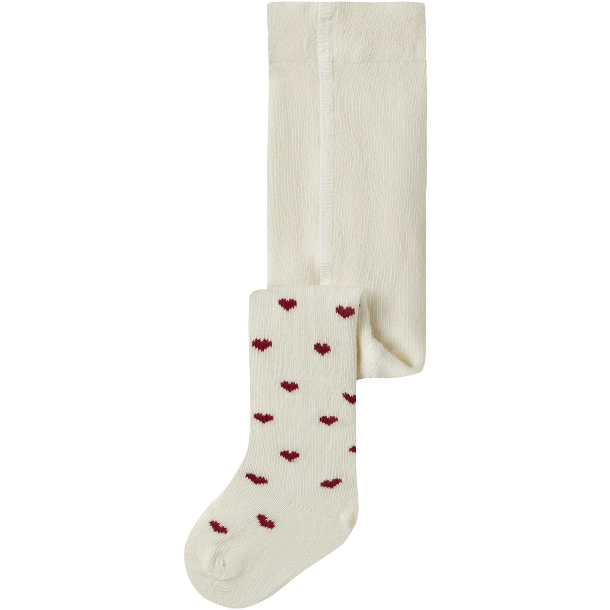 Lil'Atelier Turtledove Red Hearts Nbfreba Len Tights Lil