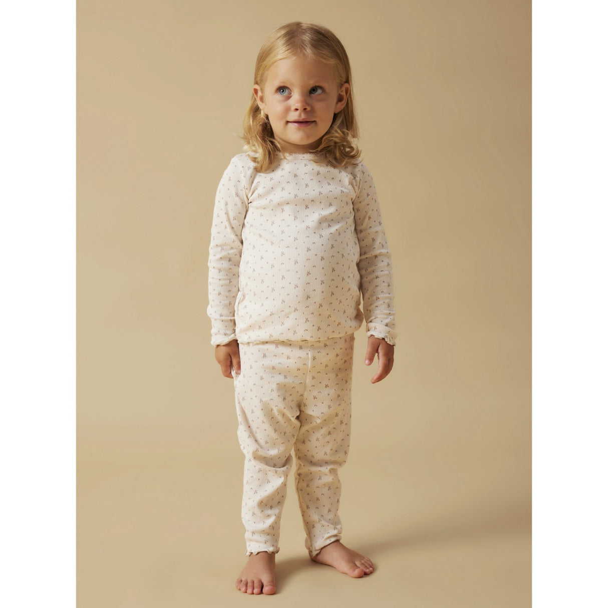 Lil'Atelier Almost Mauve Flowers Nmfgago Night Set Lil