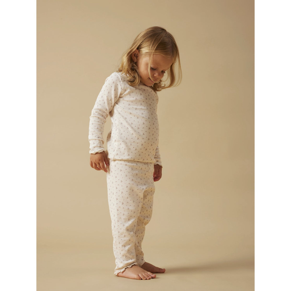 Lil'Atelier Almost Mauve Flowers Nmfgago Night Set Lil