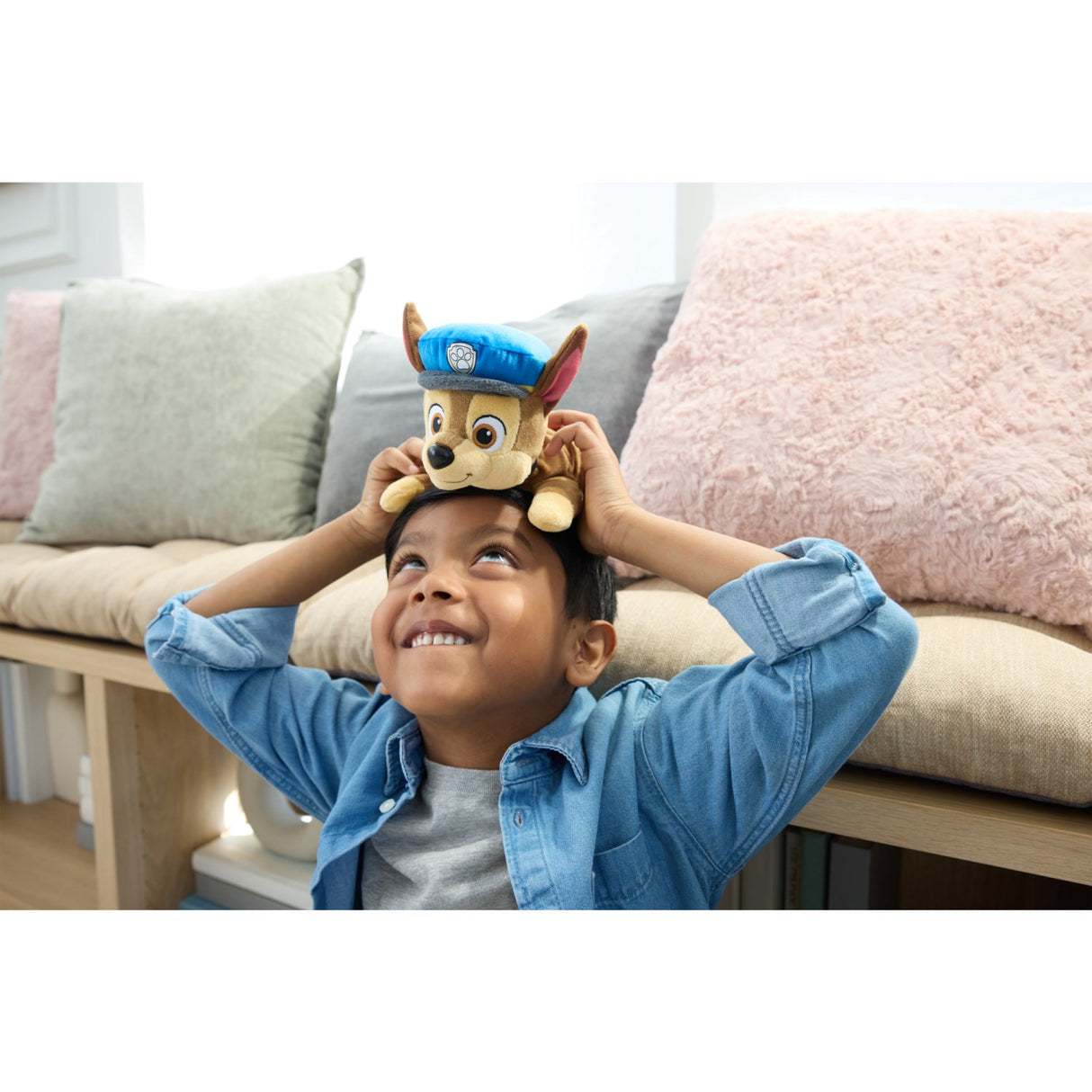 Paw Patrol Gund Hat & Halsbånd Plush 20 Cm Chase