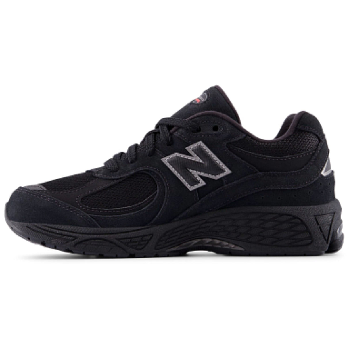 New Balance Black 2002 Kids Lace Sneakers