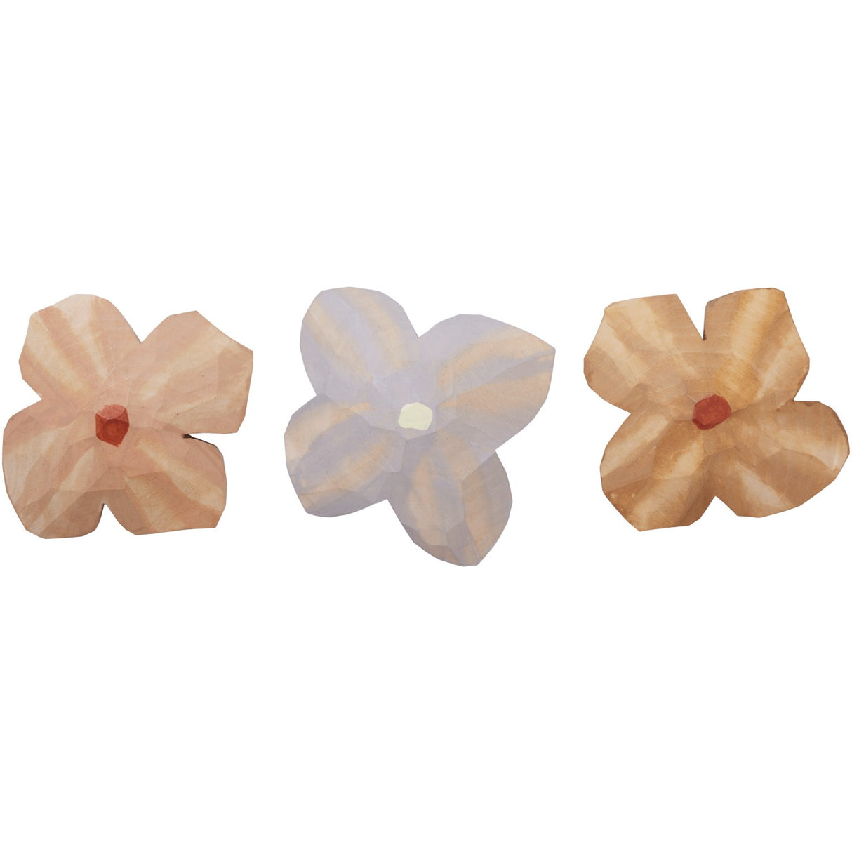 Ferm Living Multi Poesie Hand Carved Magnets 3-Pack