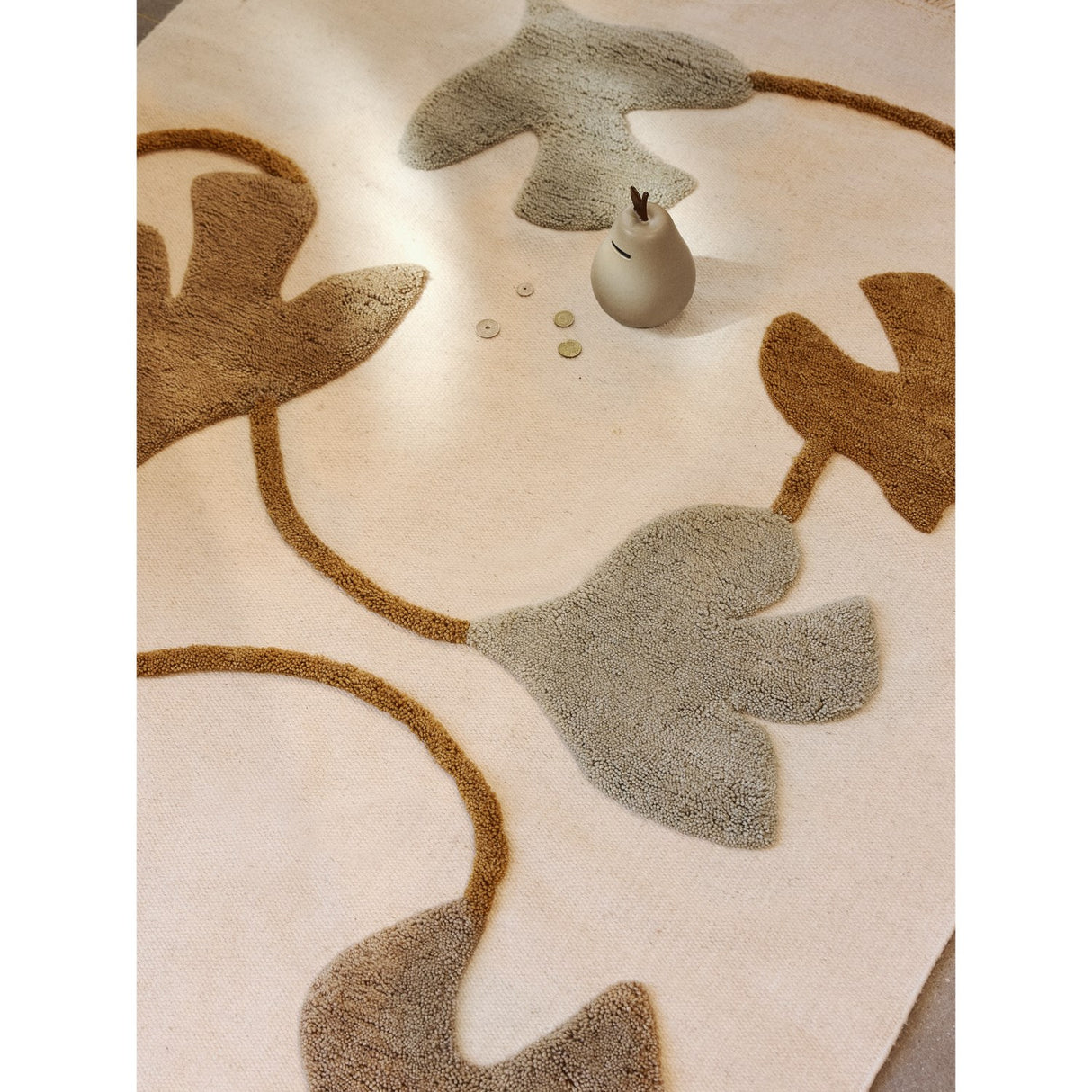 Ferm Living Multi Swif Bird Wool Rug