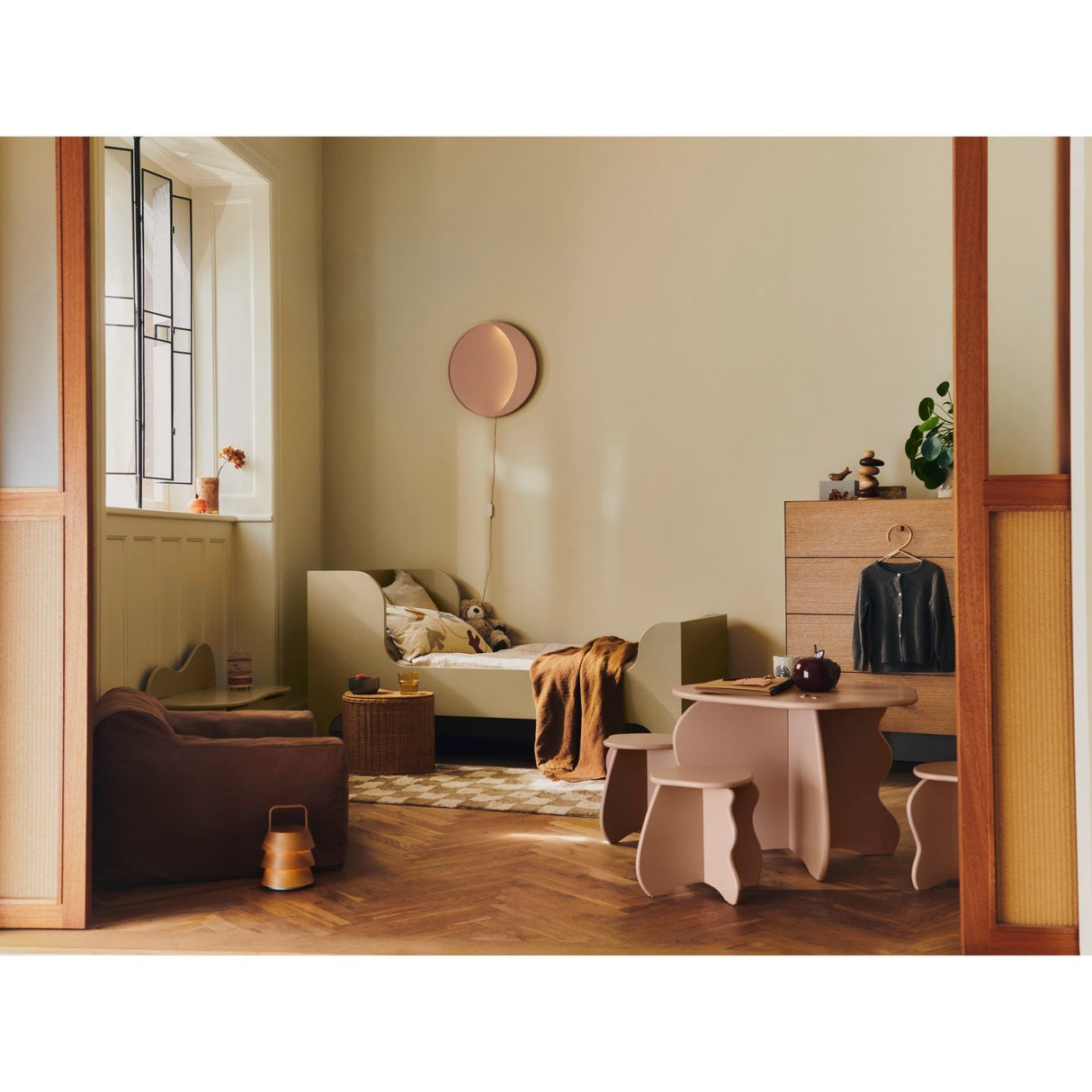 Ferm Living Tan Billow Bean Bag
