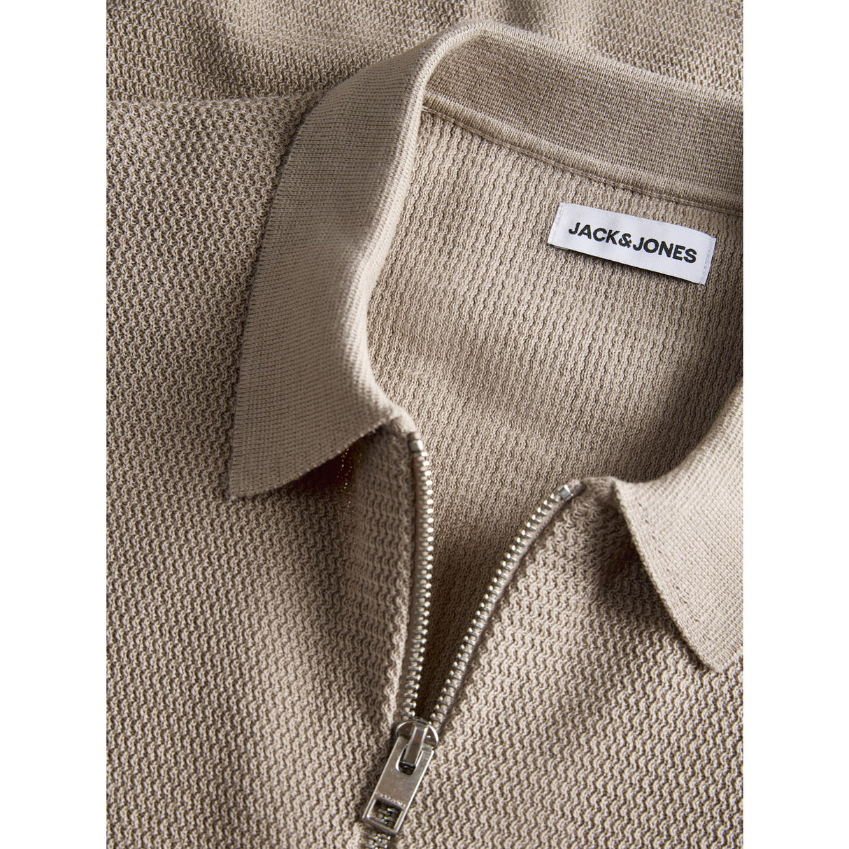 Jack & Jones Junior String Jjmax Knit Zip Polo Ss Jnr