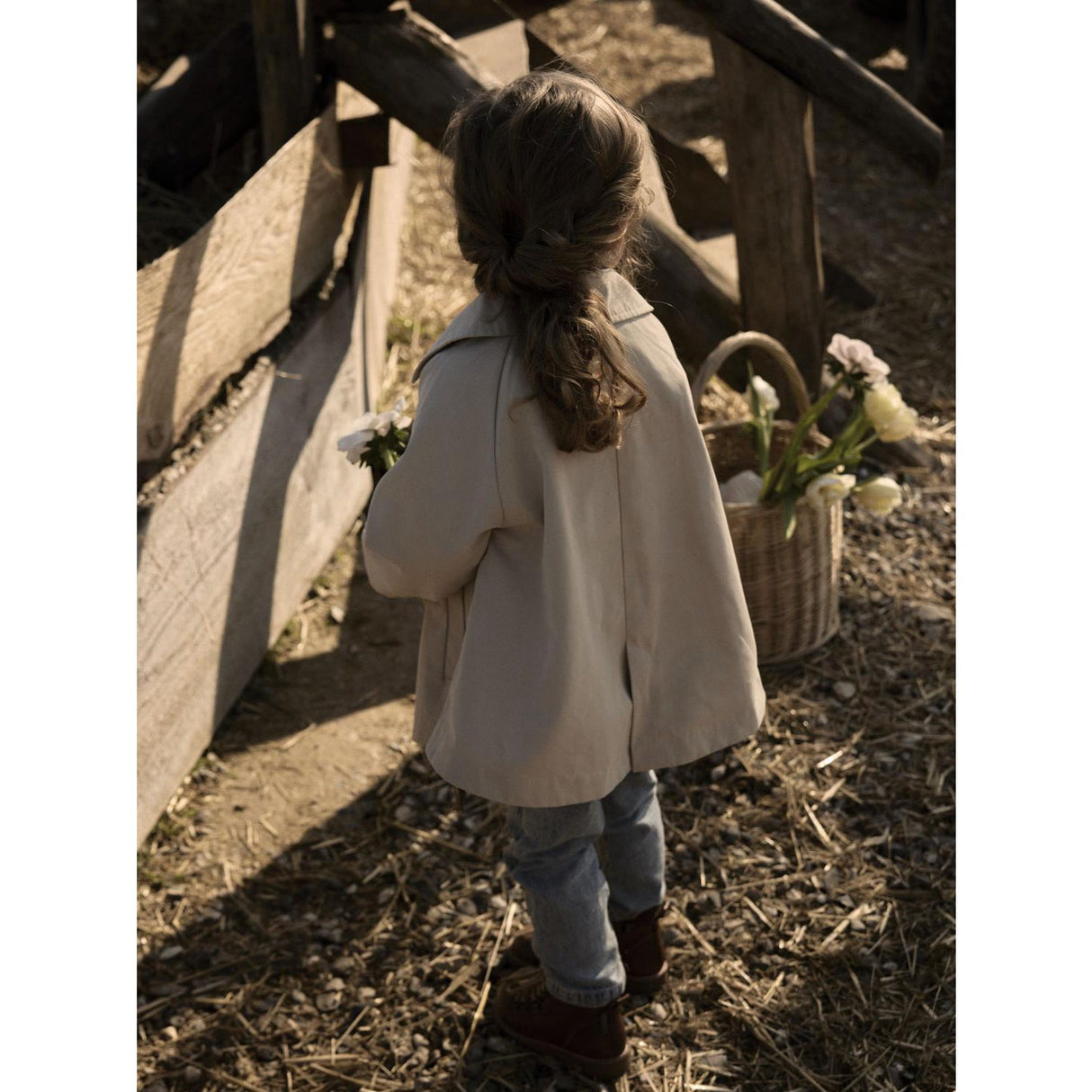 Lil'Atelier Safari Nmflamadelin Loose Long Jacket Lil