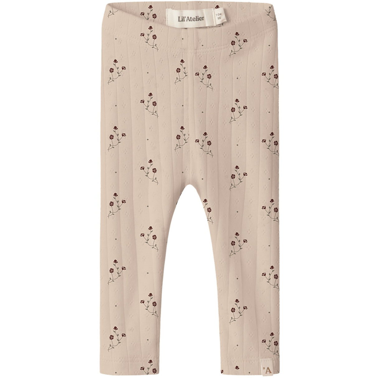 Lil'Atelier Novelle Peach Flower Nbfrachello Ria Slim Leggings Lil