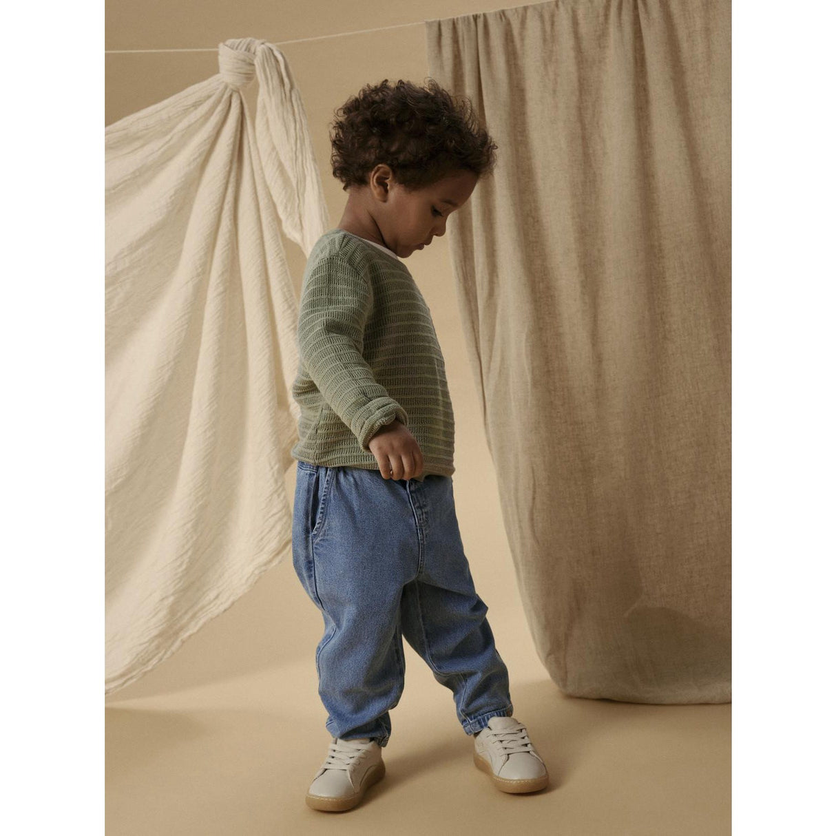 Lil'Atelier Medium Blue Denim Nmntaya Loose Jeans 1166-Fd Lil