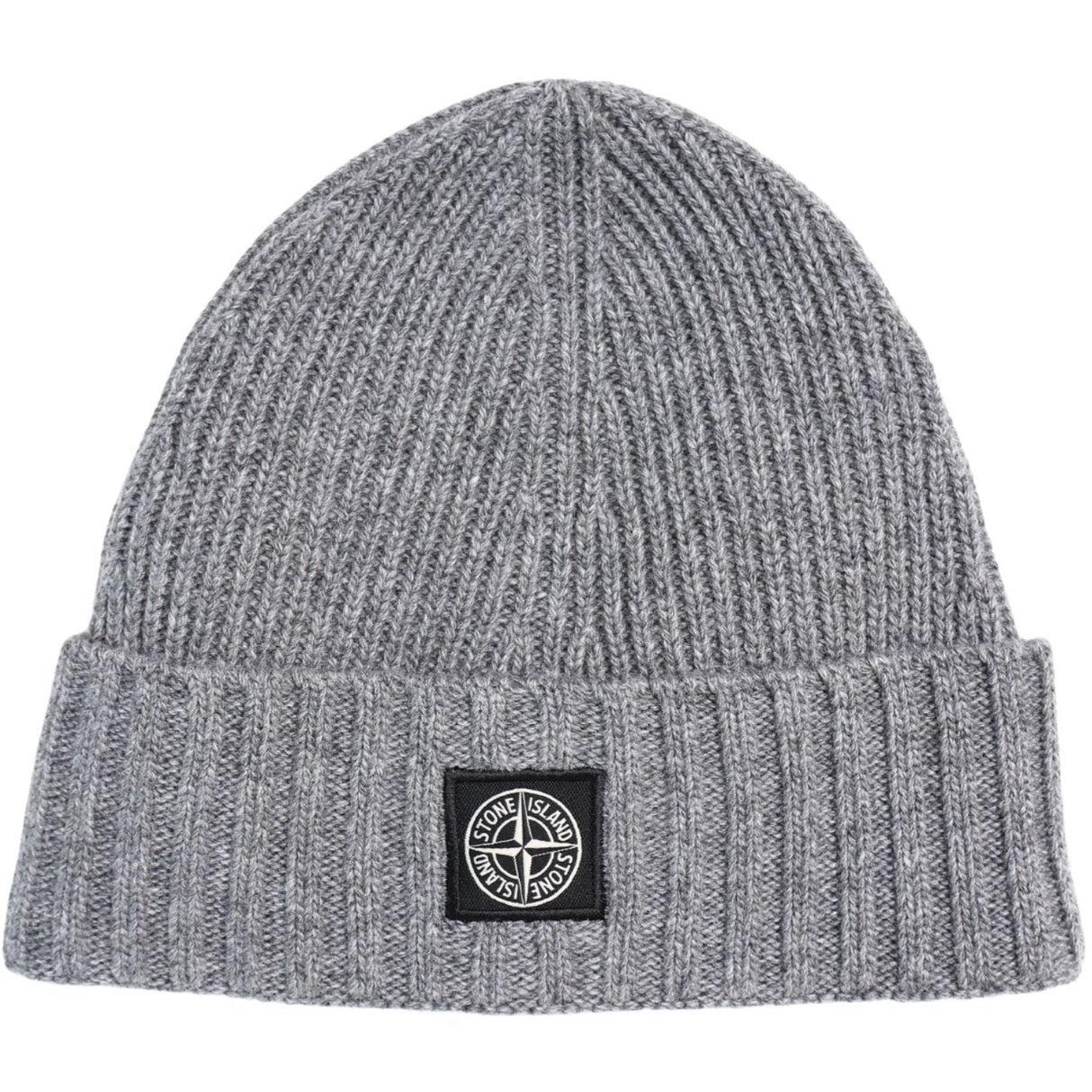 Stone Island Melange Dark Grey Beanie