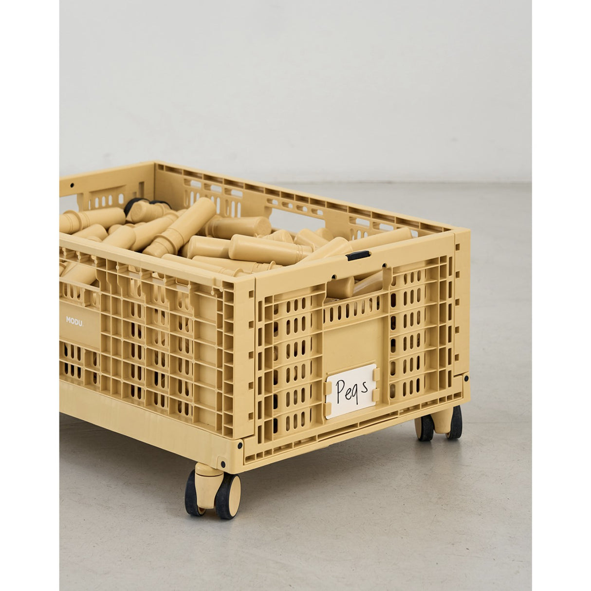 MODU Honey Yellow Storage Crate