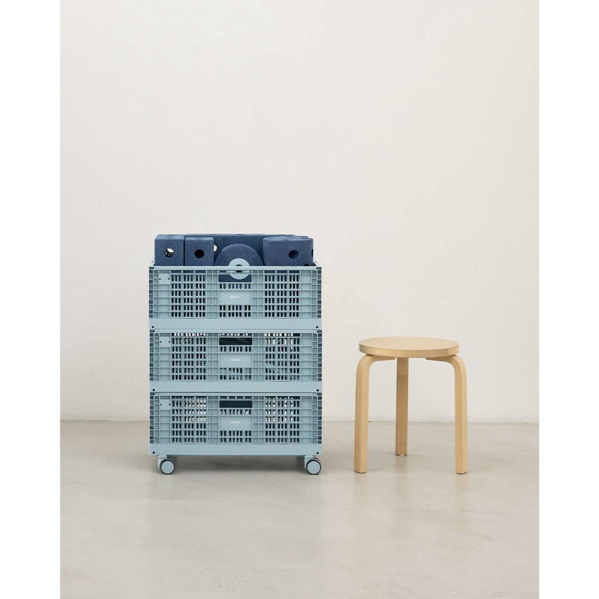 MODU Sky Blue Storage Crate