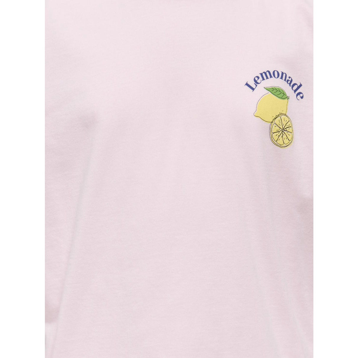 kids ONLY Barely Pink Lemonade Kogcana Life Ss Rlx Printed Top Jrs
