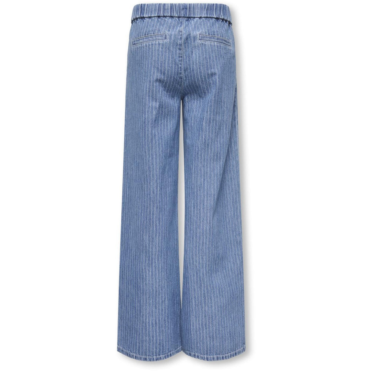 kids ONLY Medium Blue Denim Stripes Kogyasmin Wide Pants Dnm Gua