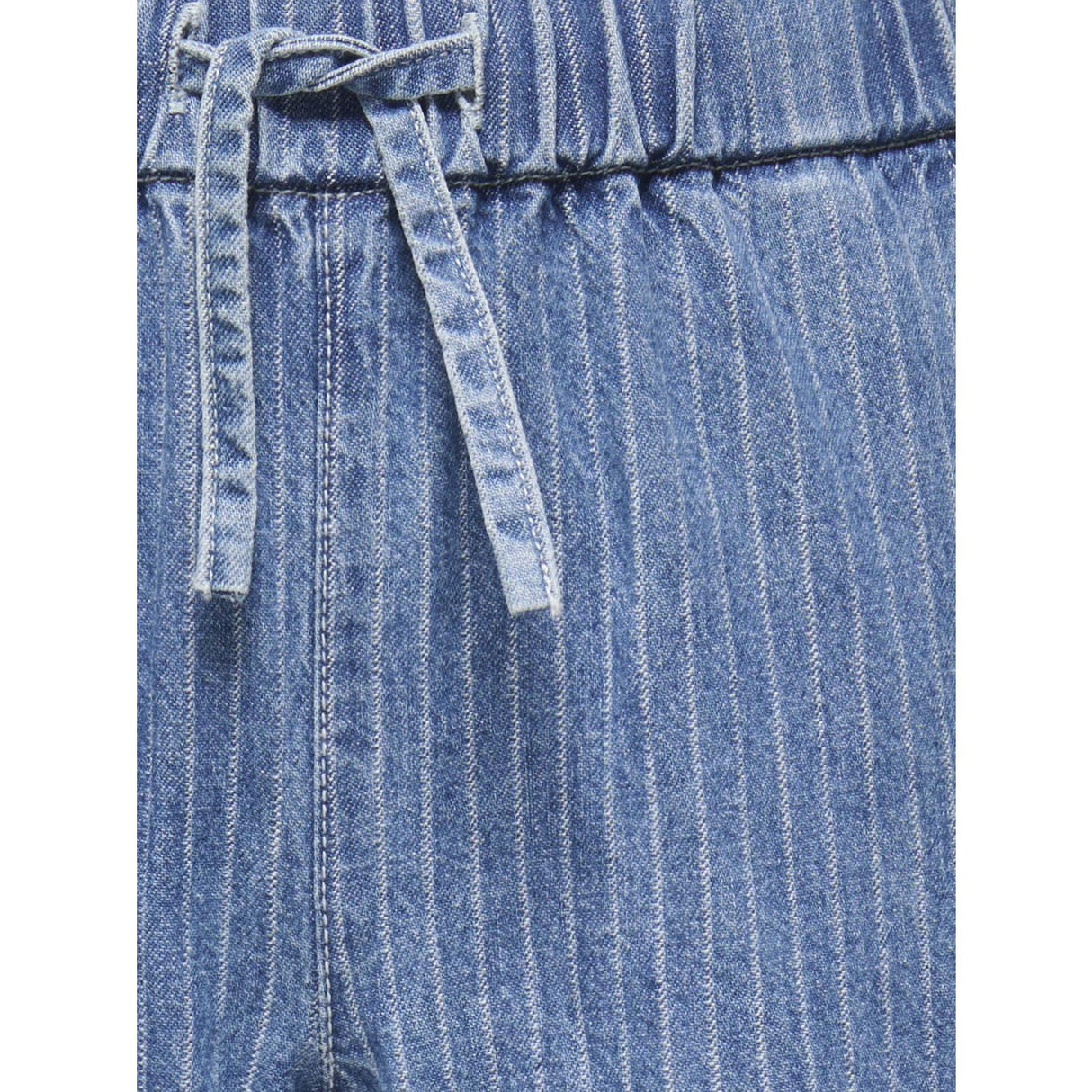 kids ONLY Medium Blue Denim Stripes Kogyasmin Wide Pants Dnm Gua