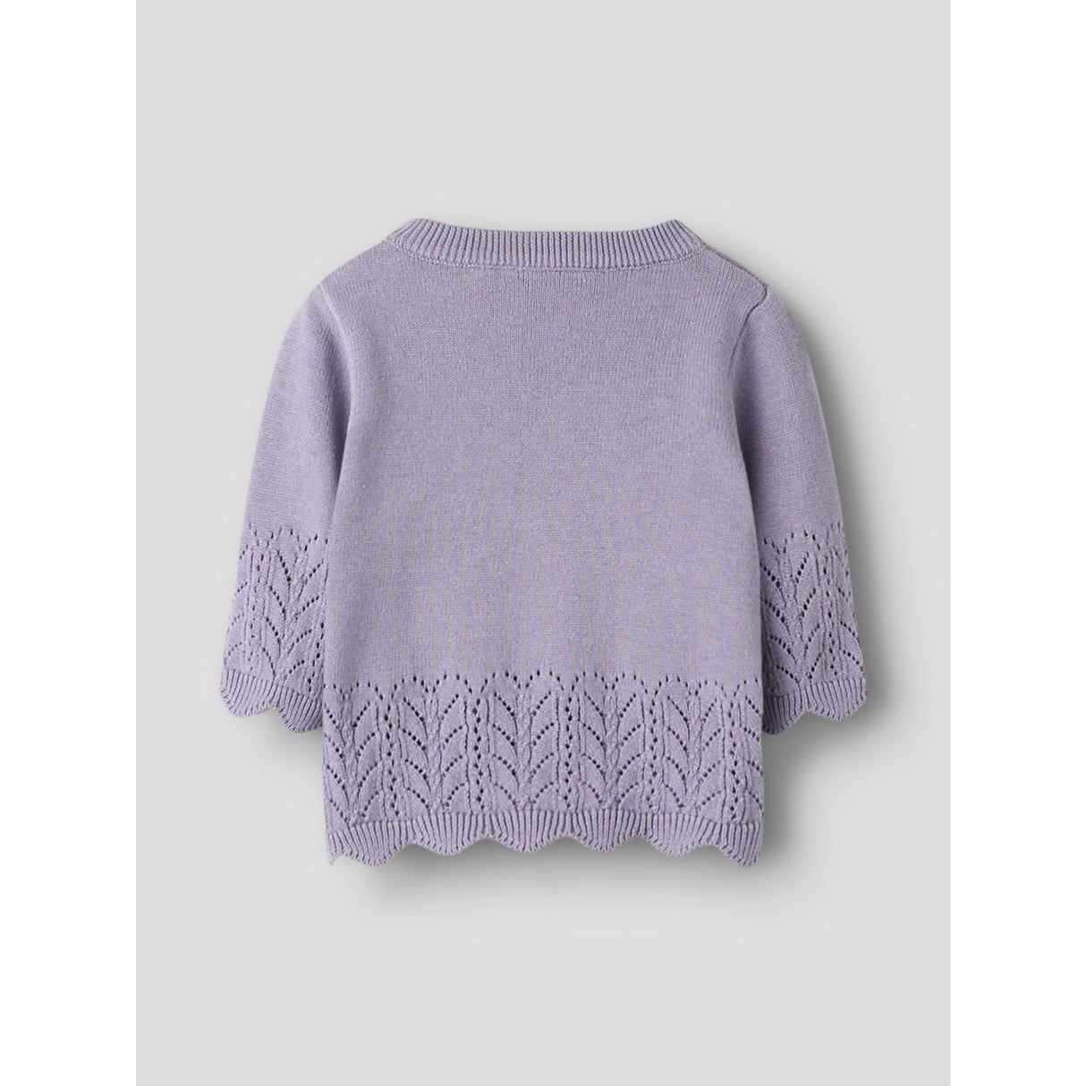 Name It Lavender Gray Nbfbrit Ls Knit