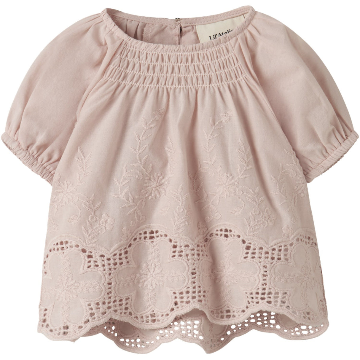 Lil'Atelier Peach Whip Nbfdayna Ss Loose Shirt Lil