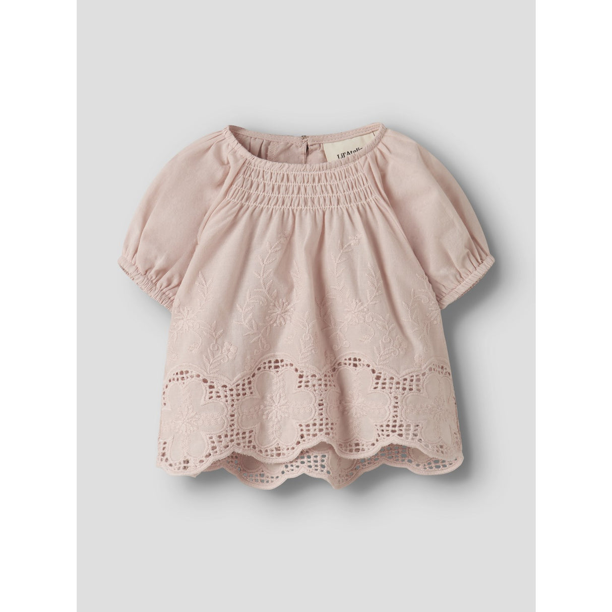 Lil'Atelier Peach Whip Nbfdayna Ss Loose Shirt Lil