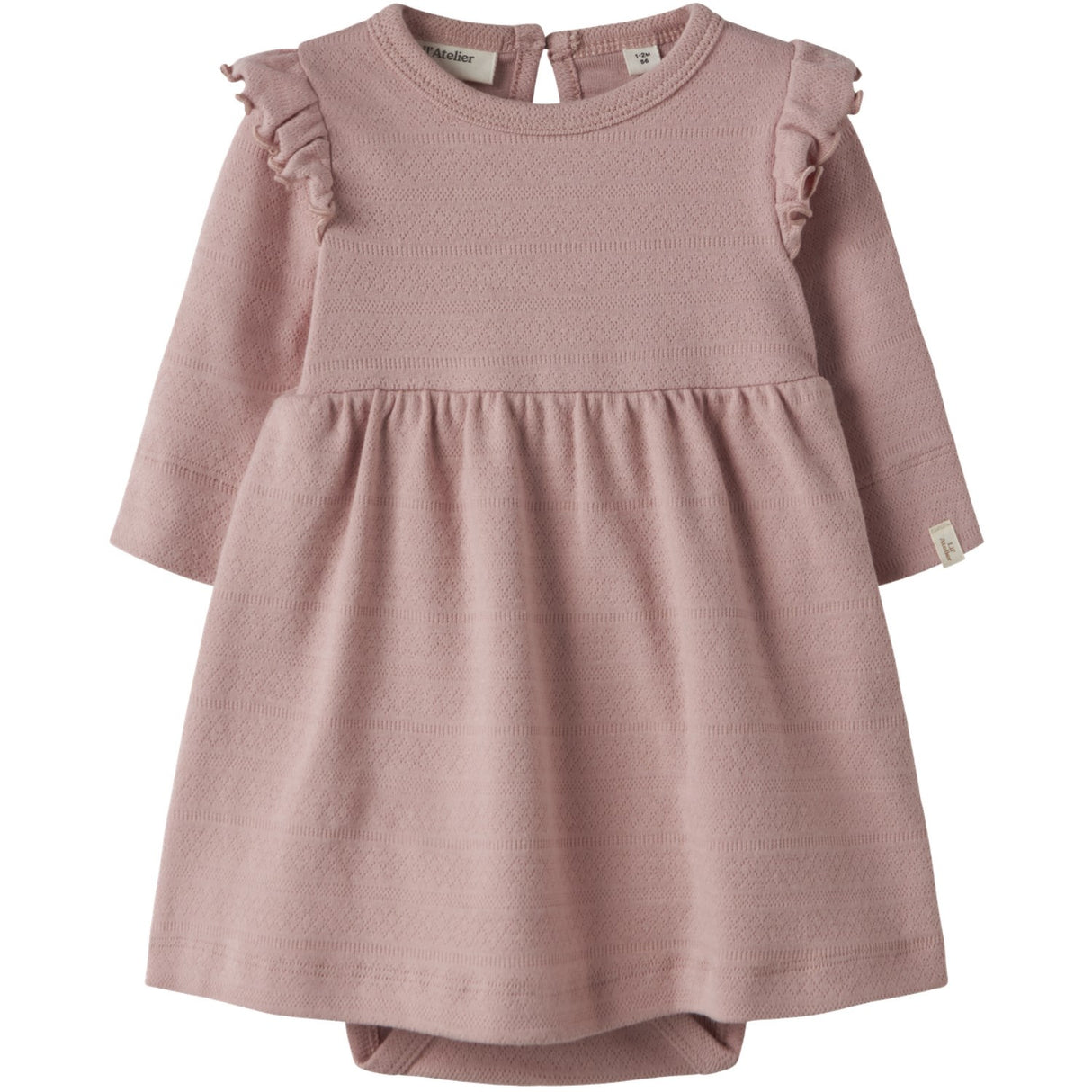Lil'Atelier Misty Rose Nbfdimia Ls Body Dress Lil