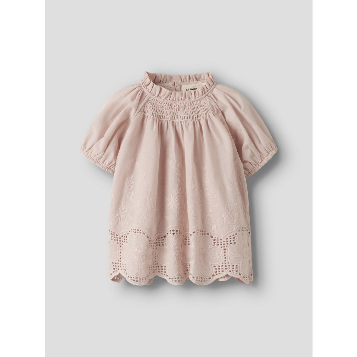 Lil'Atelier Peach Whip Nmfdayna Ss Loose Shirt Lil