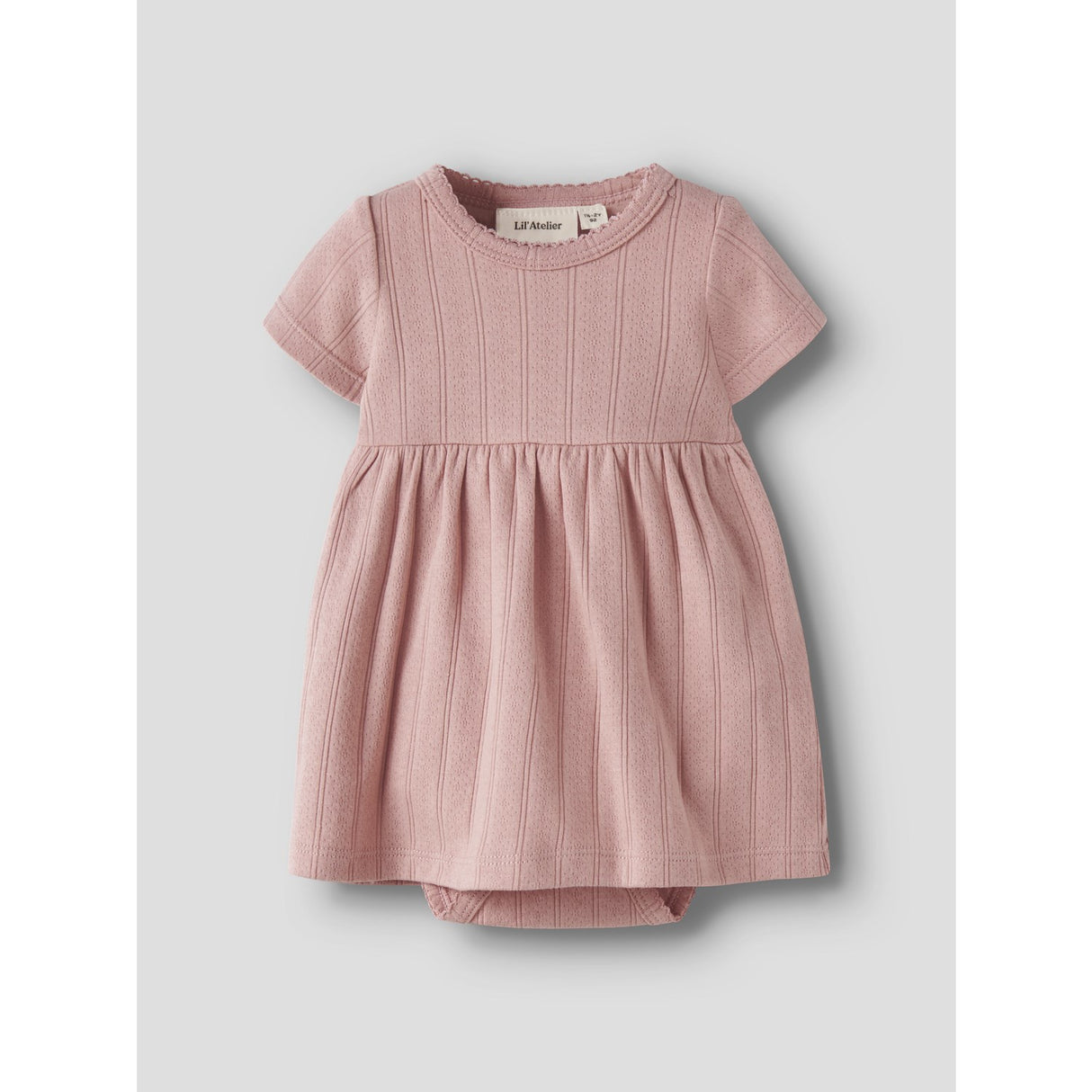 Lil'Atelier Misty Rose Nbffalina Ss Body Dress Lil