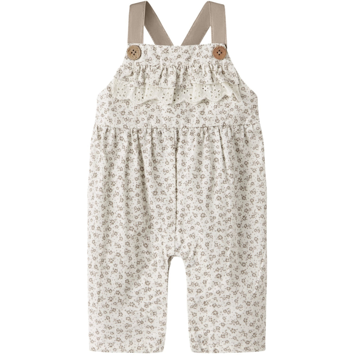 Lil'Atelier Coconut Milk Nbffjola Loose Overall Lil