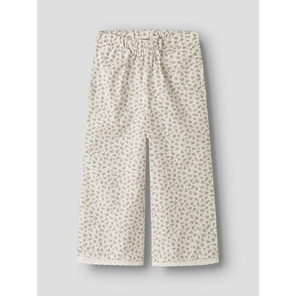Lil'Atelier Coconut Milk Nmffjola Wide Ancle Pants Lil
