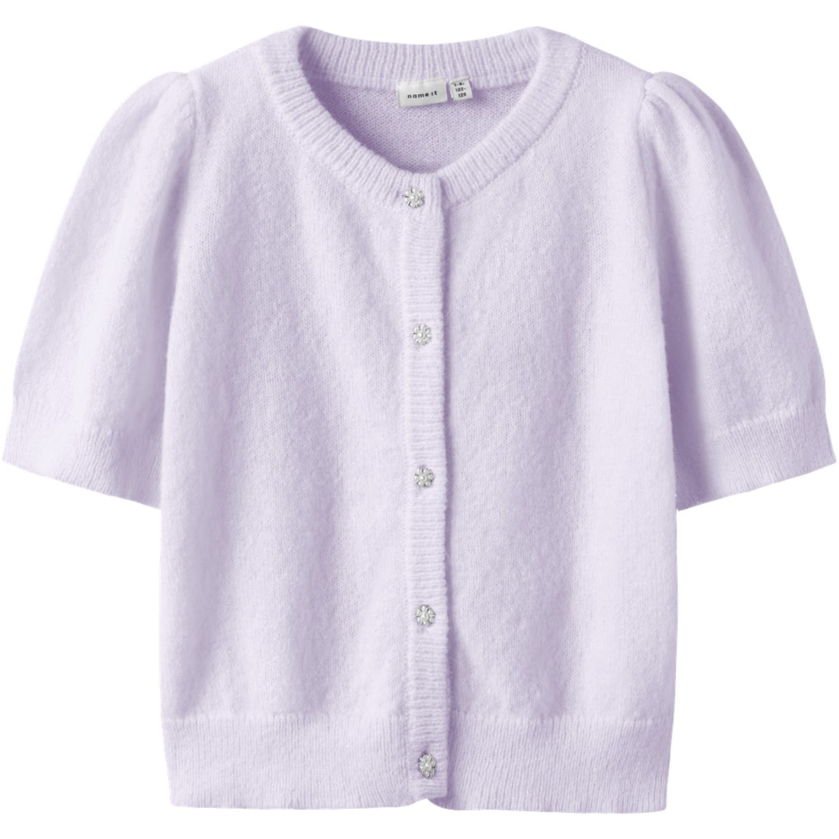 Name It Lavender Fog Nkfnabeth 2/4 Sl Knit Card