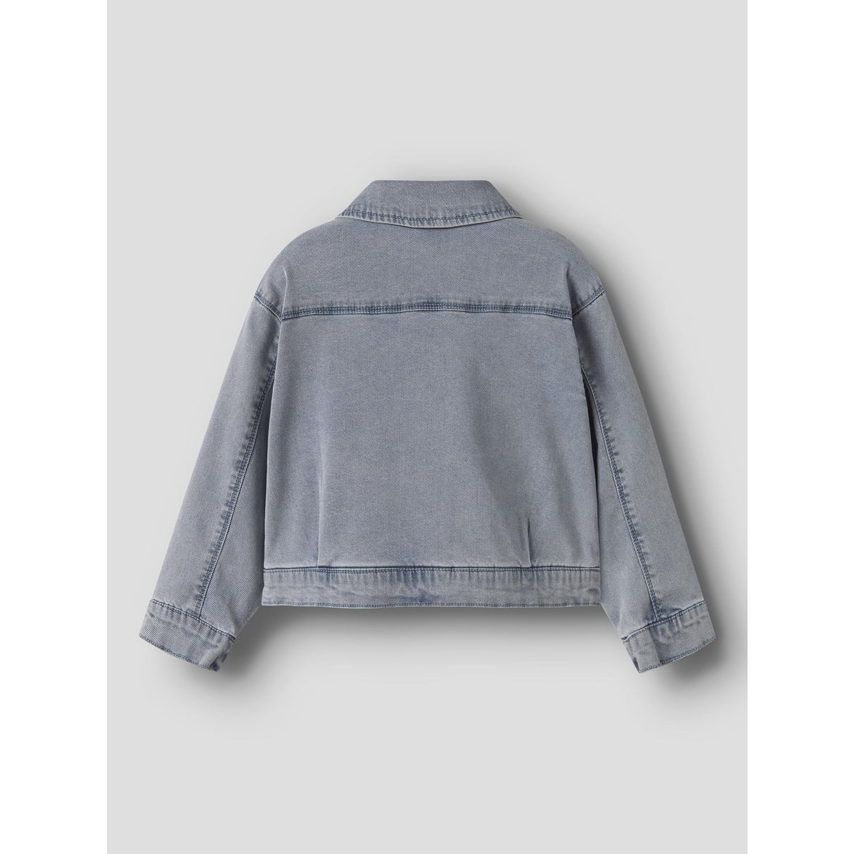 Name It Light Blue Denim Nmfjulia Dnm Frill Jacket 6006-Yb F