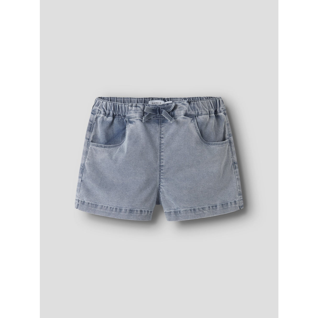 Name It Light Blue Denim Nmfbella Baggy Dnm Shorts 6006-Yb F