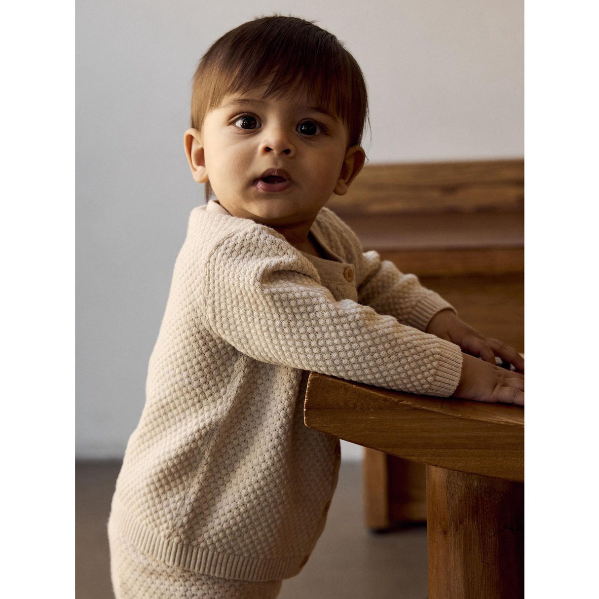 Name It Peyote Melange Nbmdenver Ls Knit Card