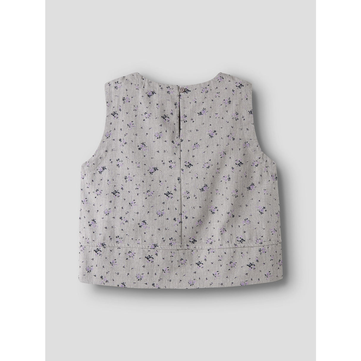 Name It Lavender Gray Nkfdrita Sl Short Top